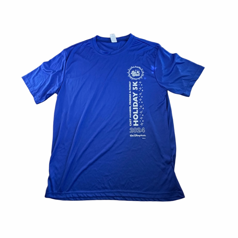Disney Blue Holiday 5K T-Shirt